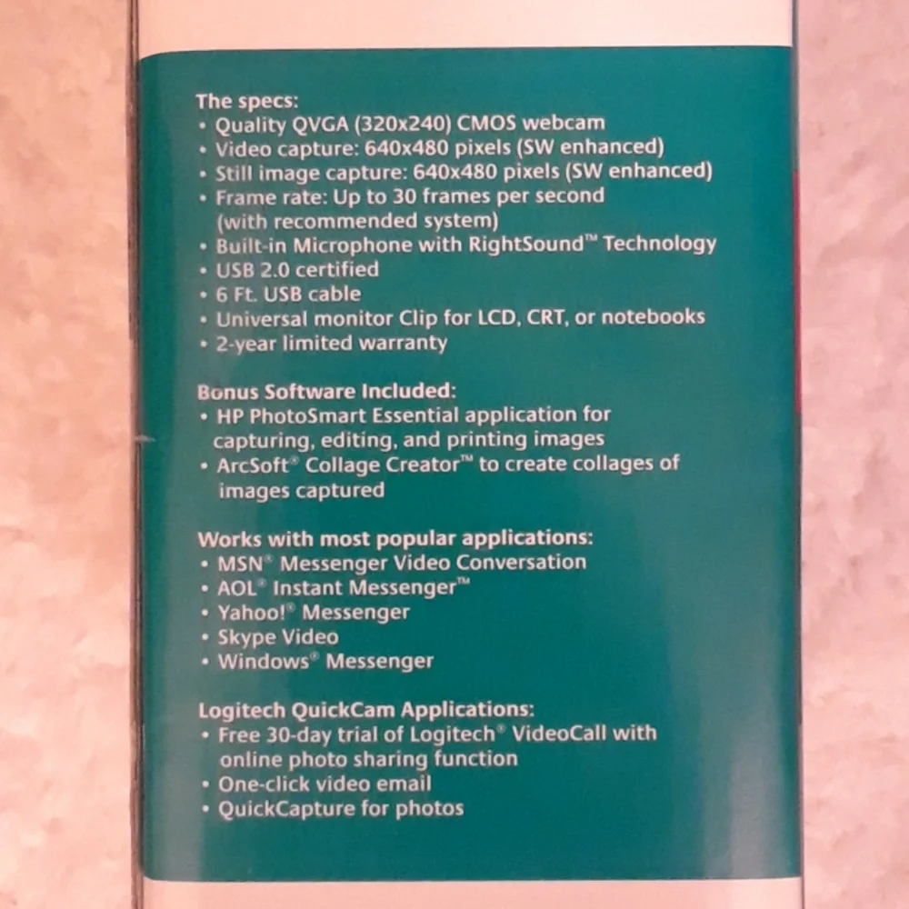 Logitech QuickCam Messenger - Picture 10 of 12